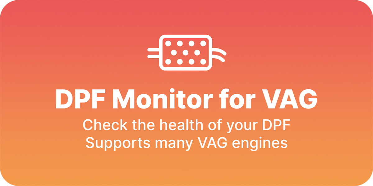 DPF Monitor for VAG